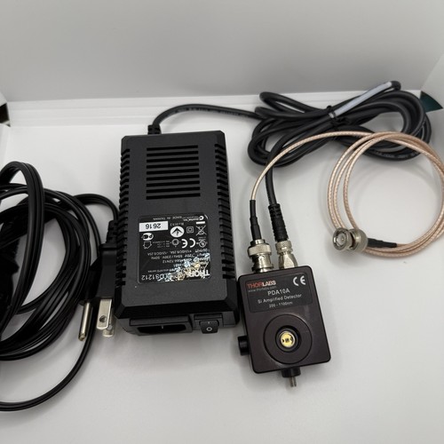 Thorlabs pda10a - thorlabs, si