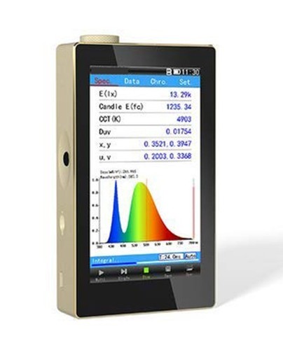 Spectral iradiance colorimeter - iradiance,